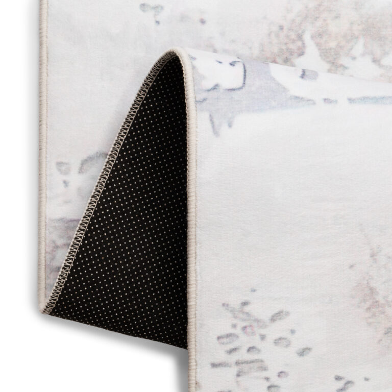 Teppich Ash Beige Creme Rutschfest