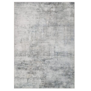 Teppich Ash Dunkelgrau Meliert Rutschfest