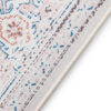 Teppich Nora Creme Blau Rutschfest