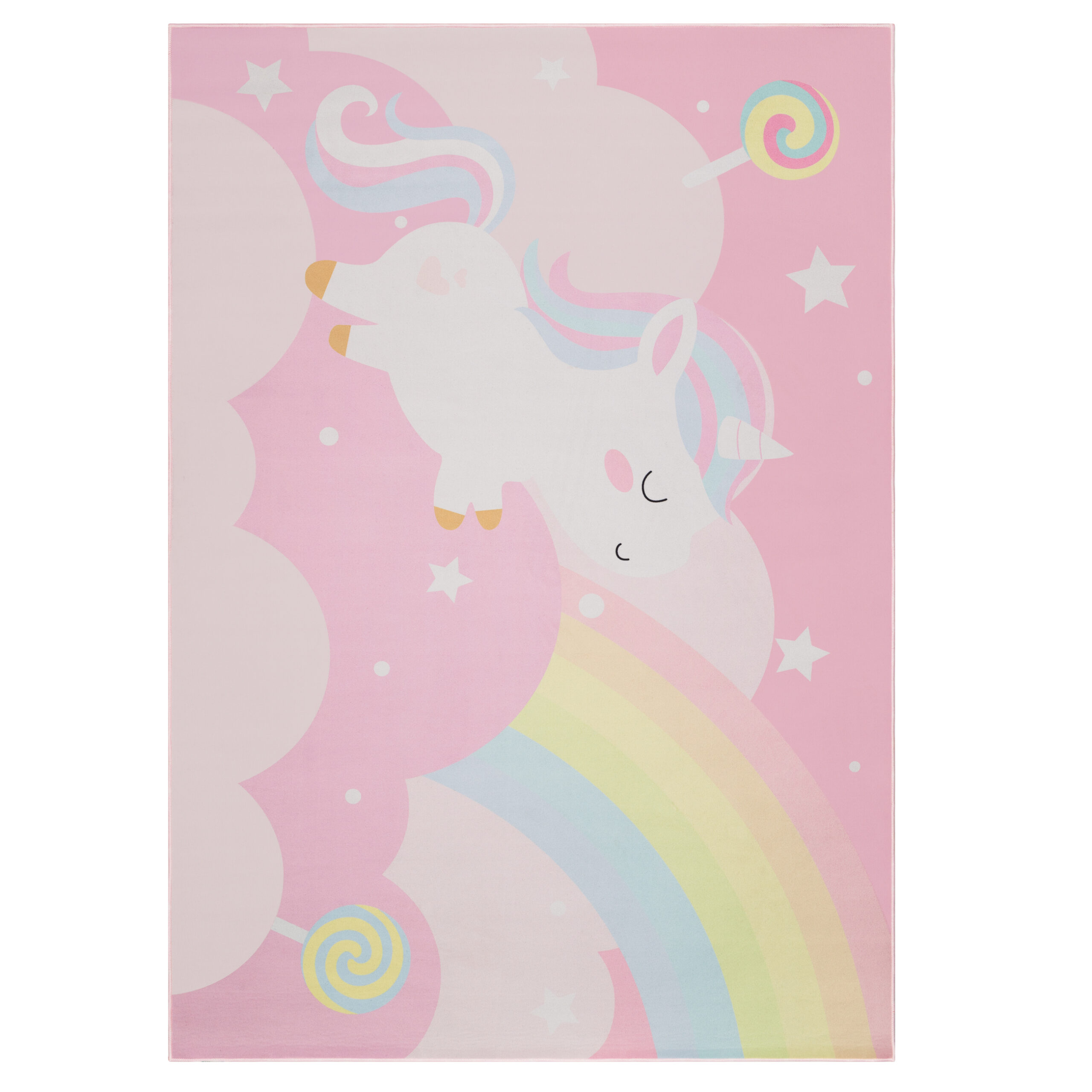 Kinderteppich Joy Einhorn Rutschfest