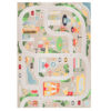Kinderteppich Joy Beige Stadt Rutschfest