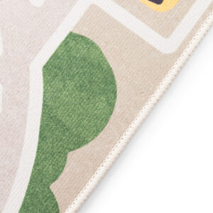 Kinderteppich Joy Beige Stadt Rutschfest