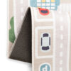 Kinderteppich Joy Beige Stadt Rutschfest