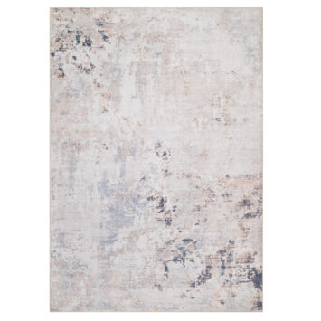 Teppich Ash Grau Beige Meliert Rutschfest