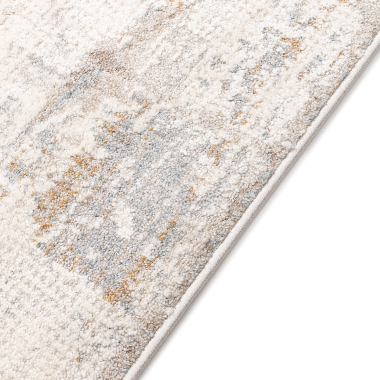 Teppich Trend Quadratisch Beige Abstrakt