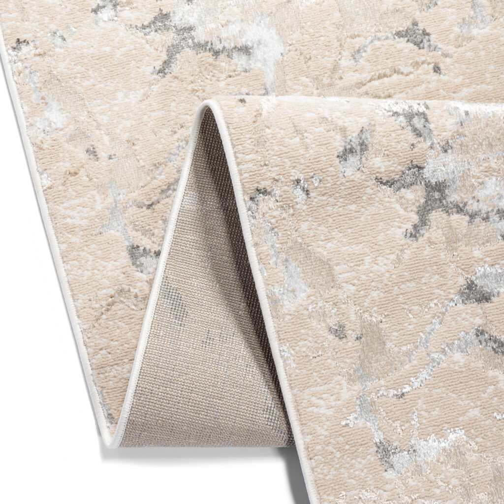 Teppichläufer Crystal Beige Grau Modern