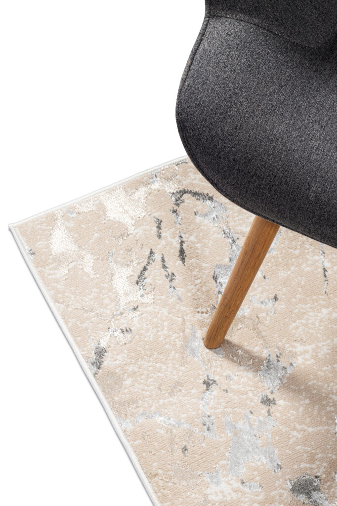 Teppichläufer Crystal Beige Grau Modern