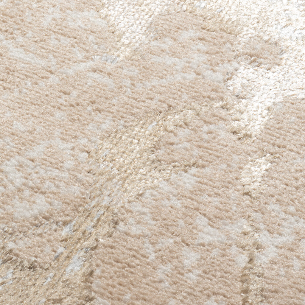 Teppichläufer Crystal Beige Gold Modern