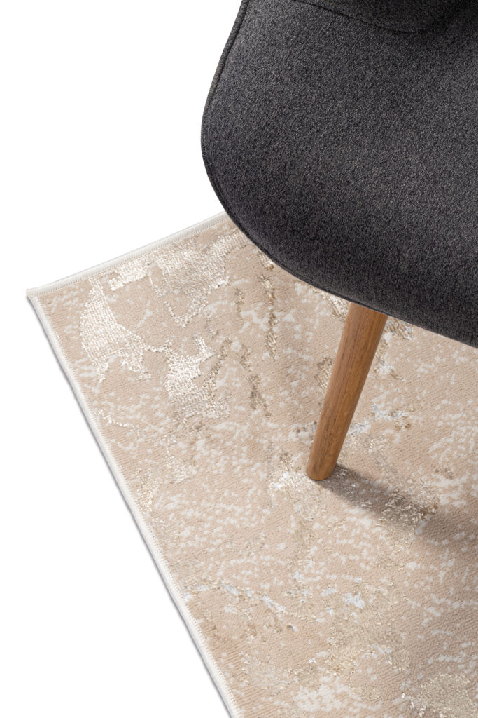 Teppichläufer Crystal Beige Gold Modern