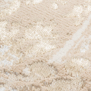 Teppichläufer Crystal Braun Gold Abstrakt