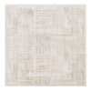 Teppich Trend Beige Quadratisch mit modernen Linien