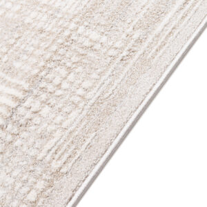 Teppich Trend Beige Quadratisch mit modernen Linien