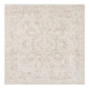 Teppich Trend Quadratisch Beige Blumen Vintage