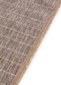 Outdoor-Teppich Yucana Braun Beige Rahmen