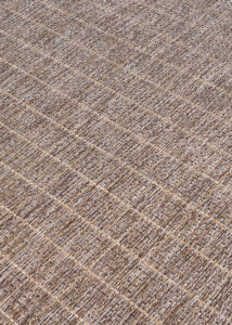 Outdoor-Teppich Yucana Braun Beige Rahmen