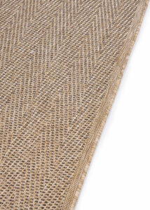 Outdoor-Teppich Yucana Beige Streifen