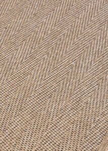 Outdoor-Teppich Yucana Beige Streifen