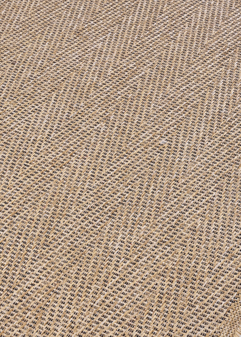 Outdoor-Teppich Yucana Beige Streifen