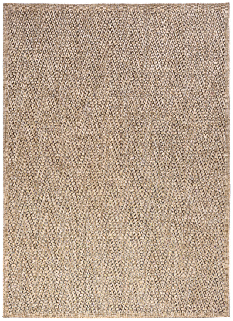 Outdoor-Teppich Yucana Beige Streifen