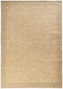 Outdoor-Teppich Yucana Beige Rahmen