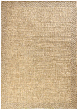 Outdoor-Teppich Yucana Beige Rahmen