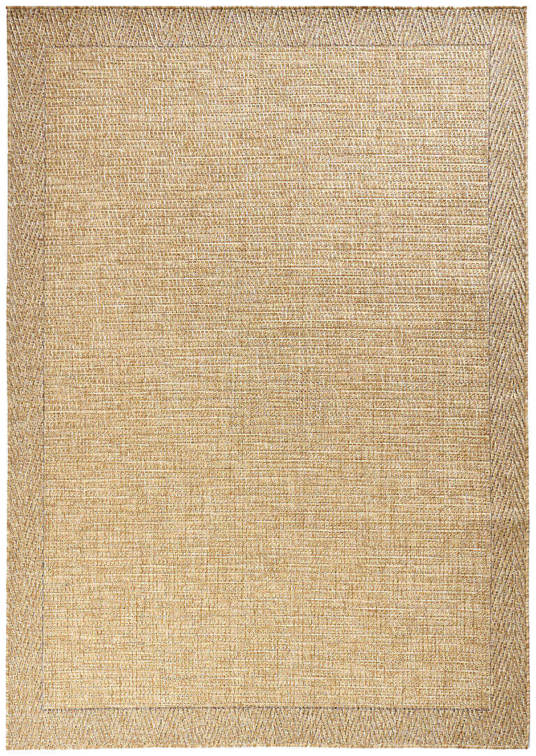 Outdoor-Teppich Yucana Beige Rahmen
