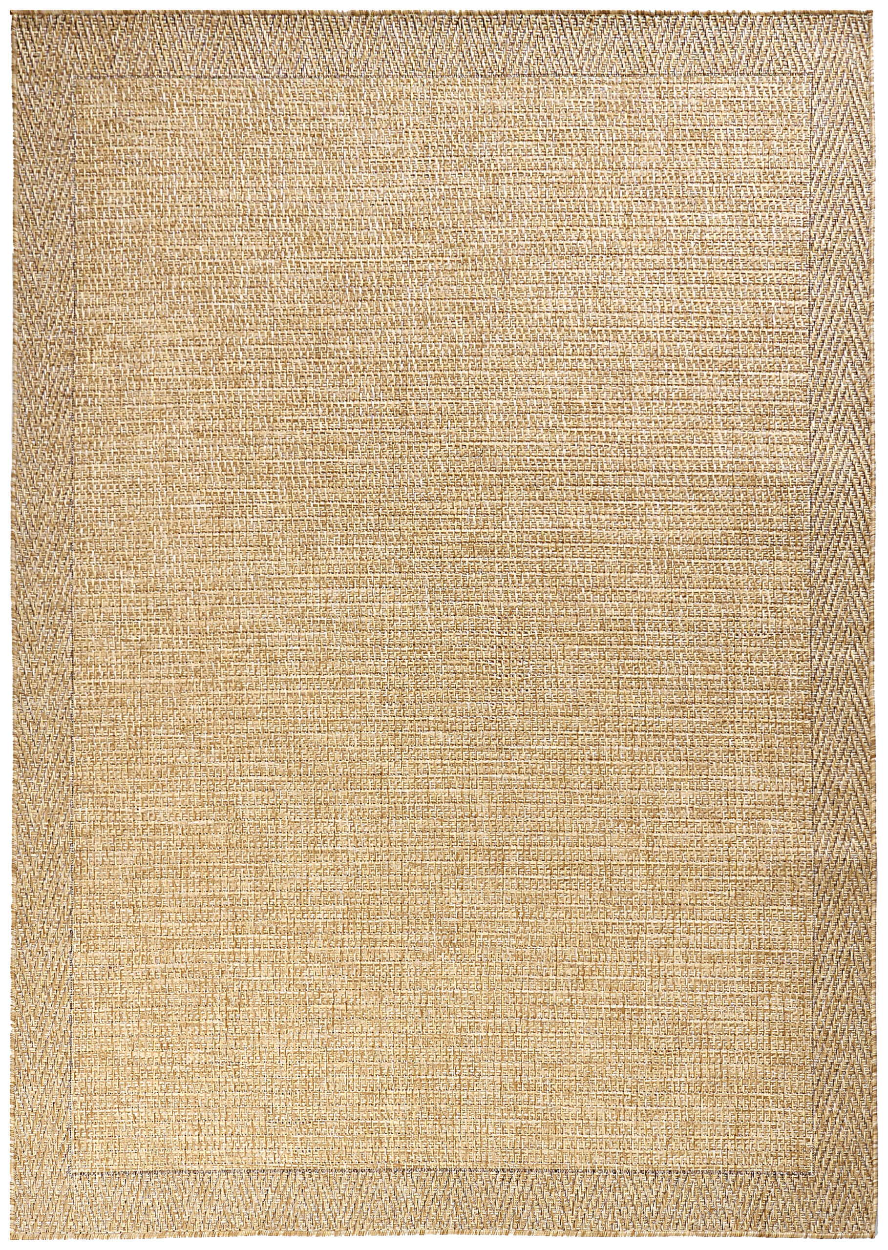 Outdoor-Teppich Yucana Beige Rahmen