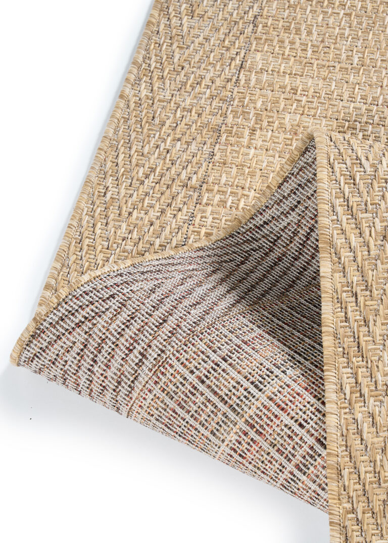 Outdoor-Teppich Yucana Beige Rahmen