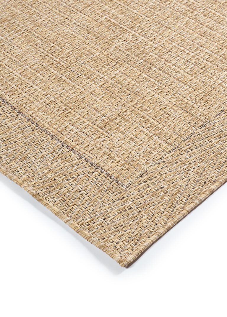 Outdoor-Teppich Yucana Beige Rahmen