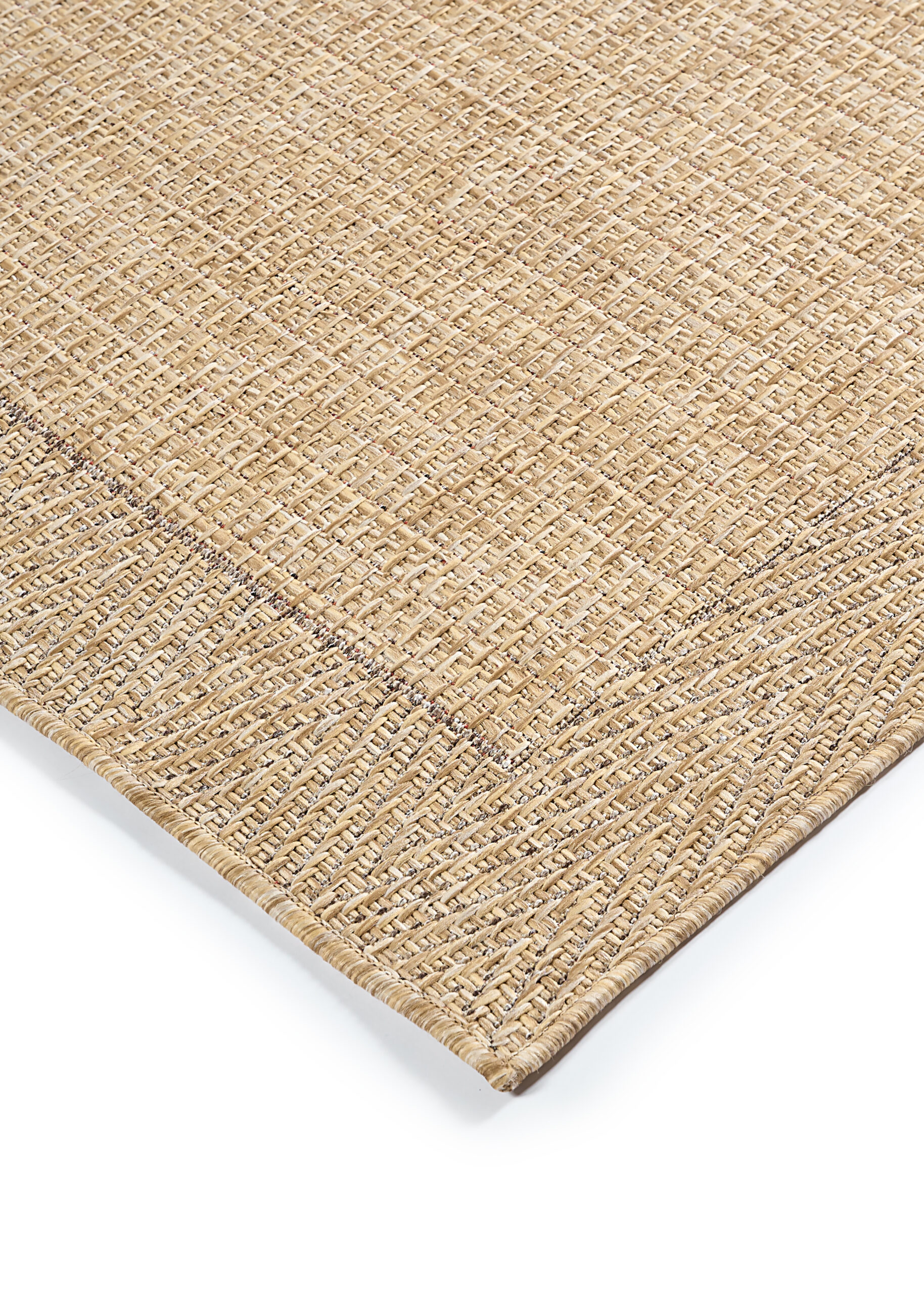 Outdoor-Teppich Yucana Beige Rahmen