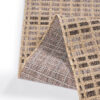 Outdoor-Teppich Yucana Beige Braun Karo