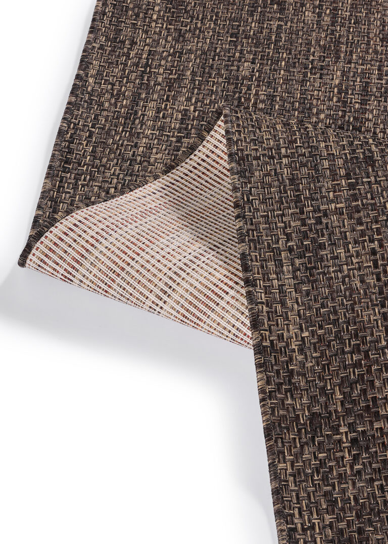 Outdoor-Teppich Yucana Dunkelbraun