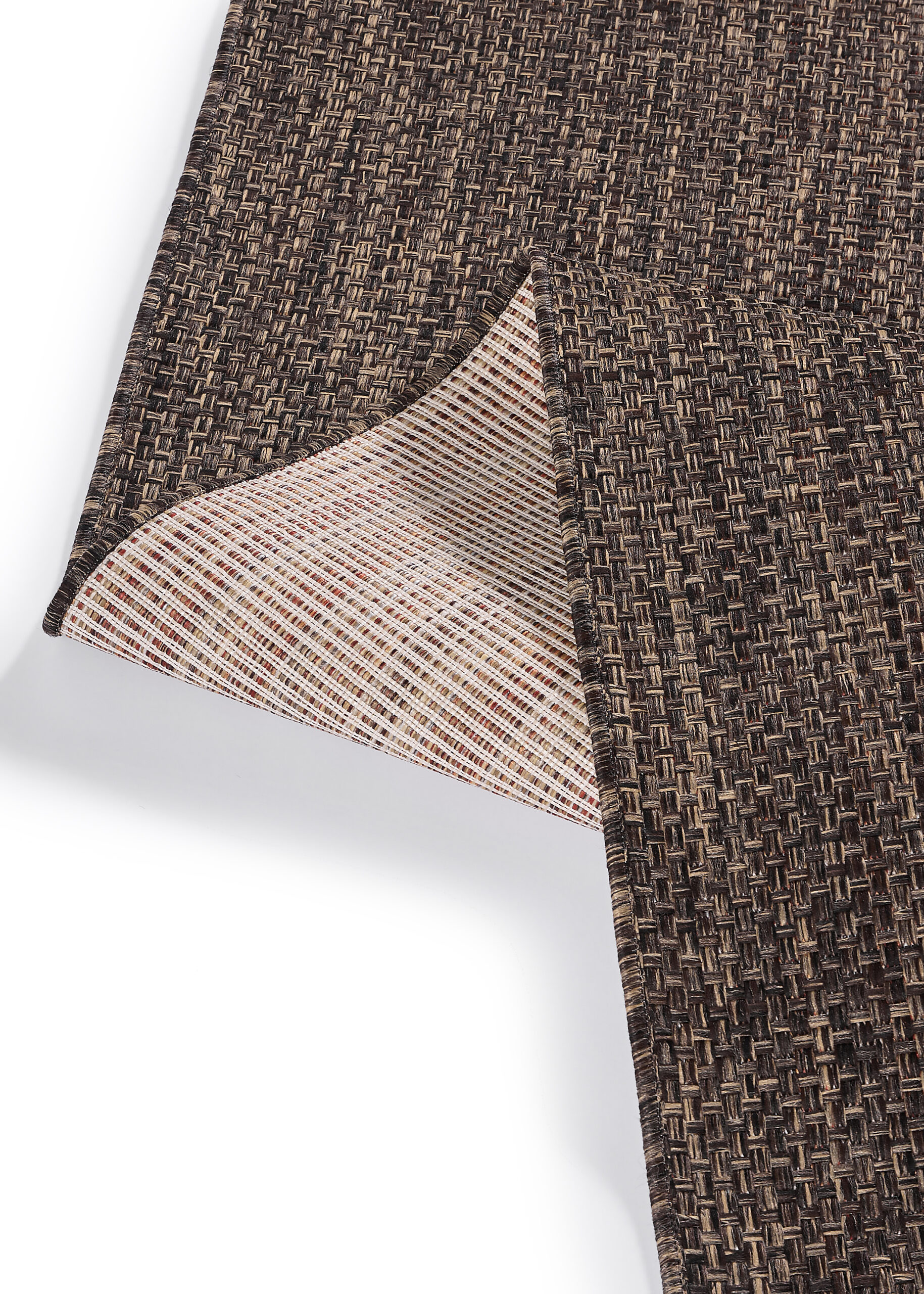 Outdoor-Teppich Yucana Dunkelbraun