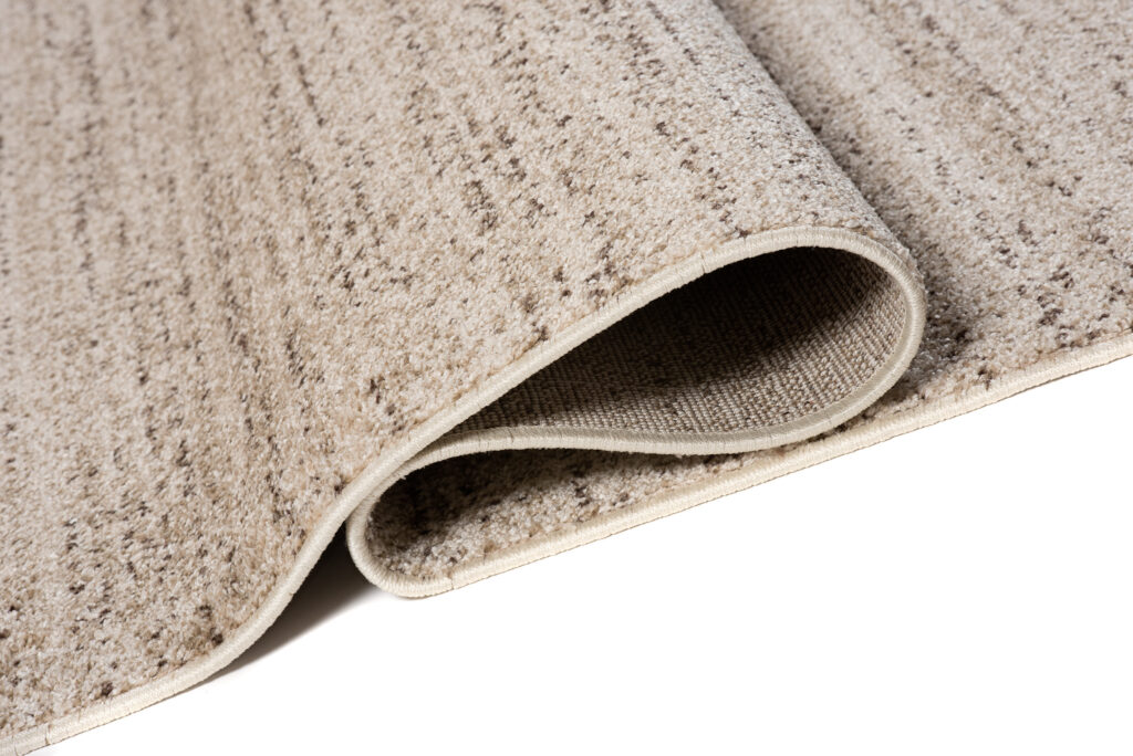 Teppich Sari mit Fransen Dunkel Creme