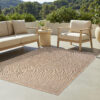 Outdoor-Teppich Yucana Beige Streifen