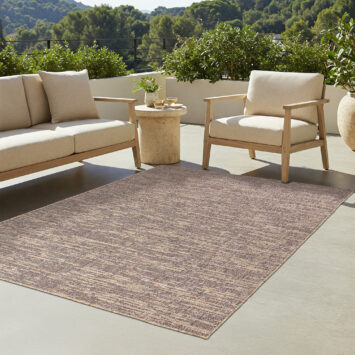 Outdoor-Teppich Yucana Braun Melange
