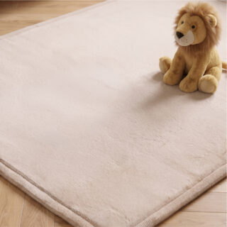 Kinderteppich Fluffin Beige
