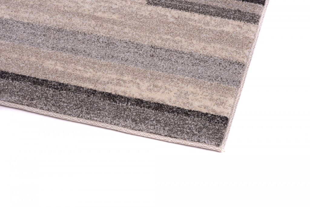 Teppich Sari Hell Beige Grau Rahmen