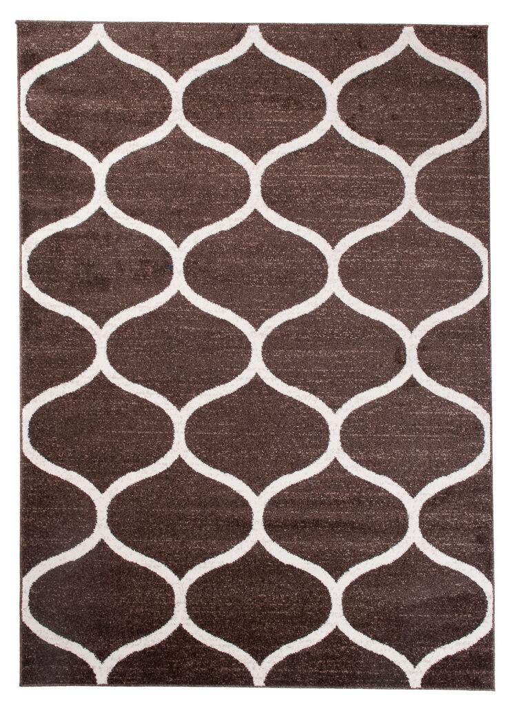 Teppich Sari Braun Trellis