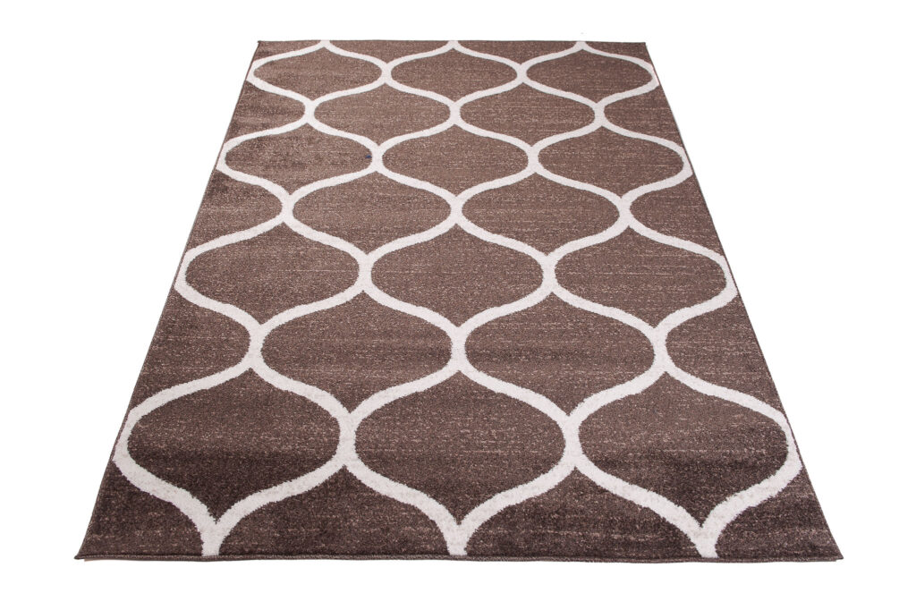 Teppich Sari Braun Trellis