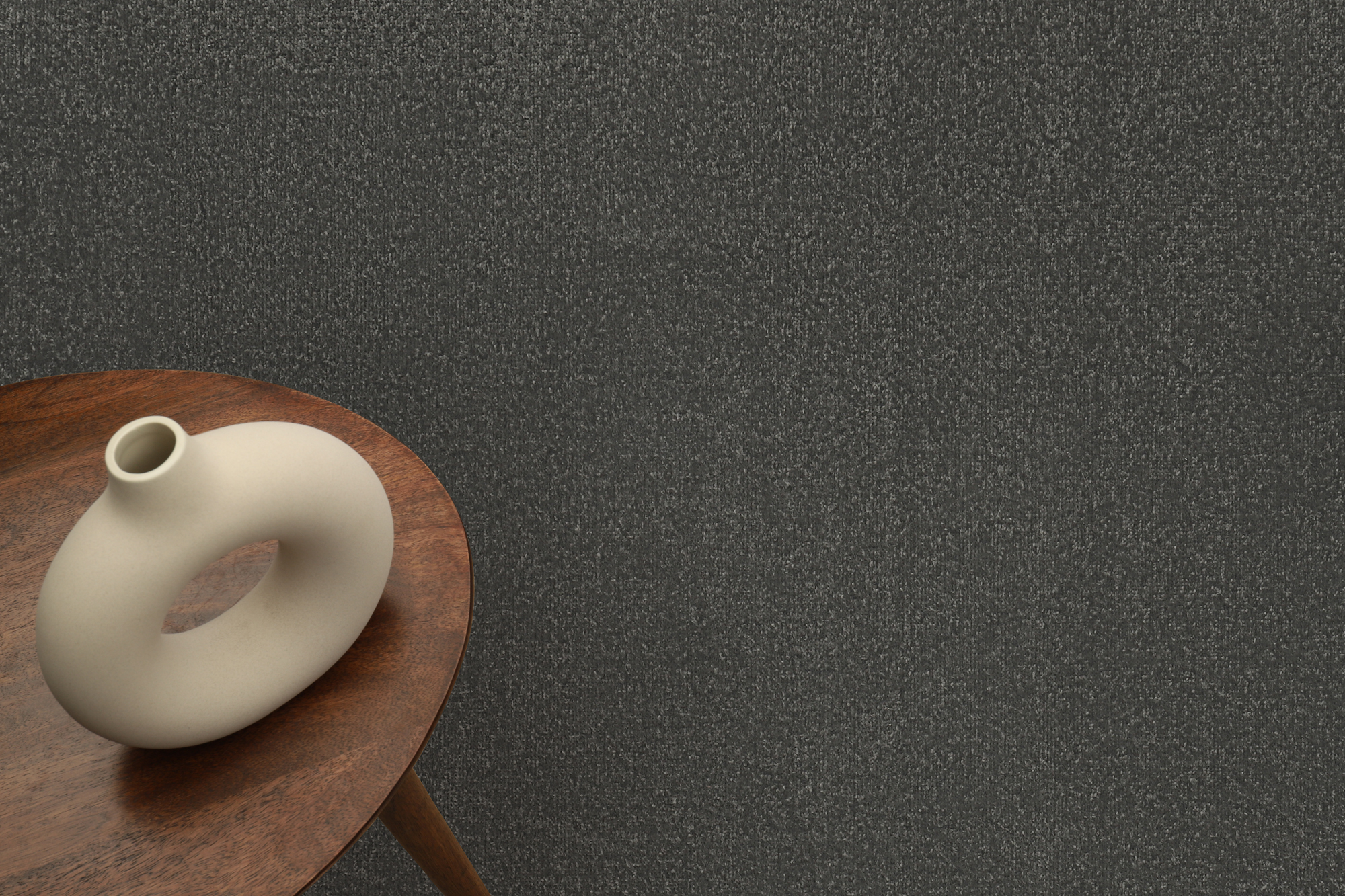 Teppichläufer Mono Indoor Outdoor Dunkelgrau