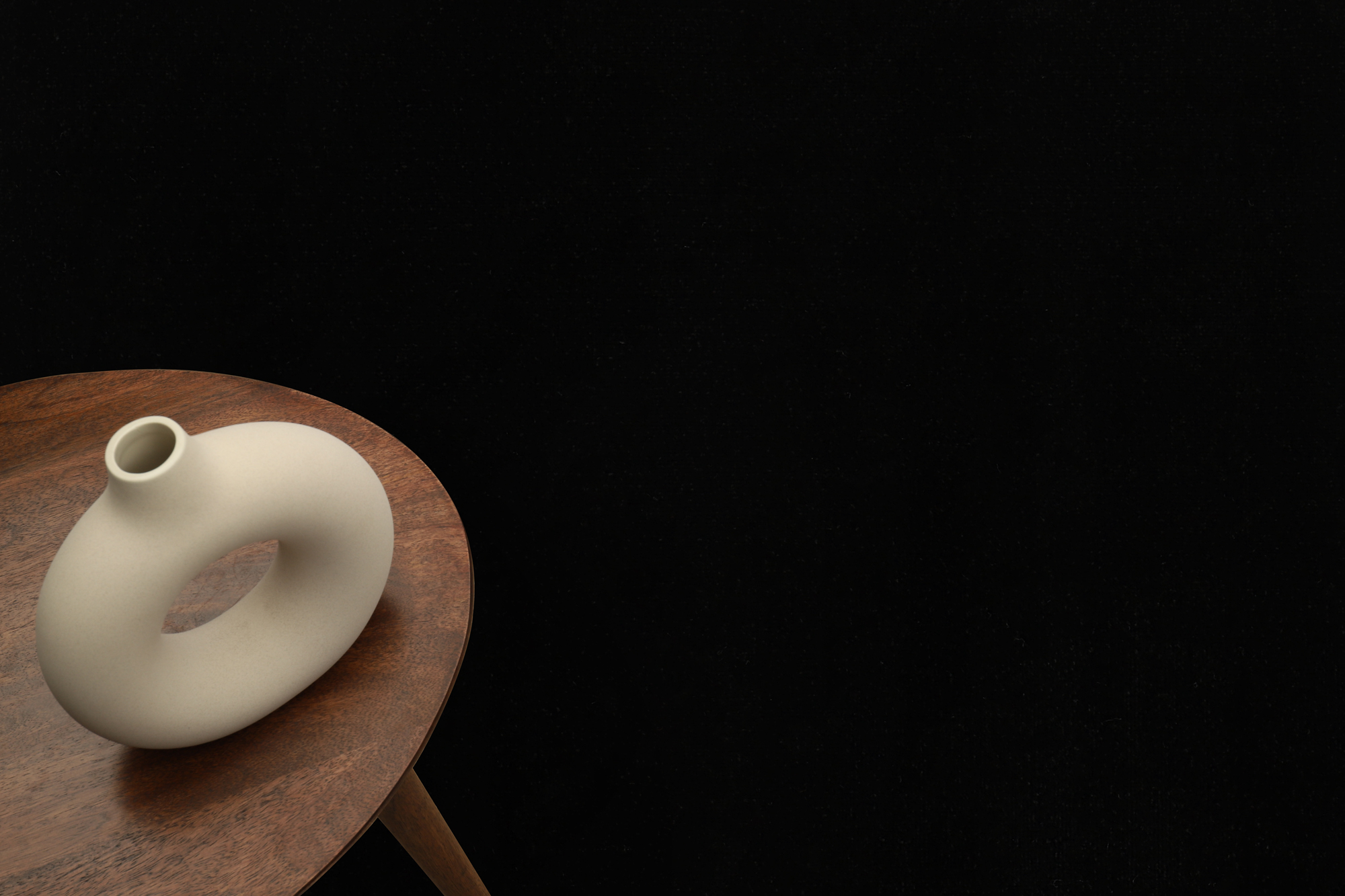 Teppichläufer Mono Indoor Outdoor Schwarz