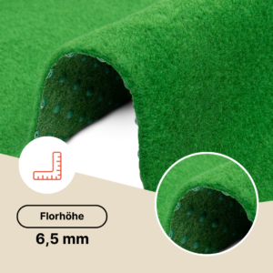 Kunstgras Garden Hellgrün 7 mm
