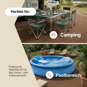 Kunstgras Pemba Braun 4 mm