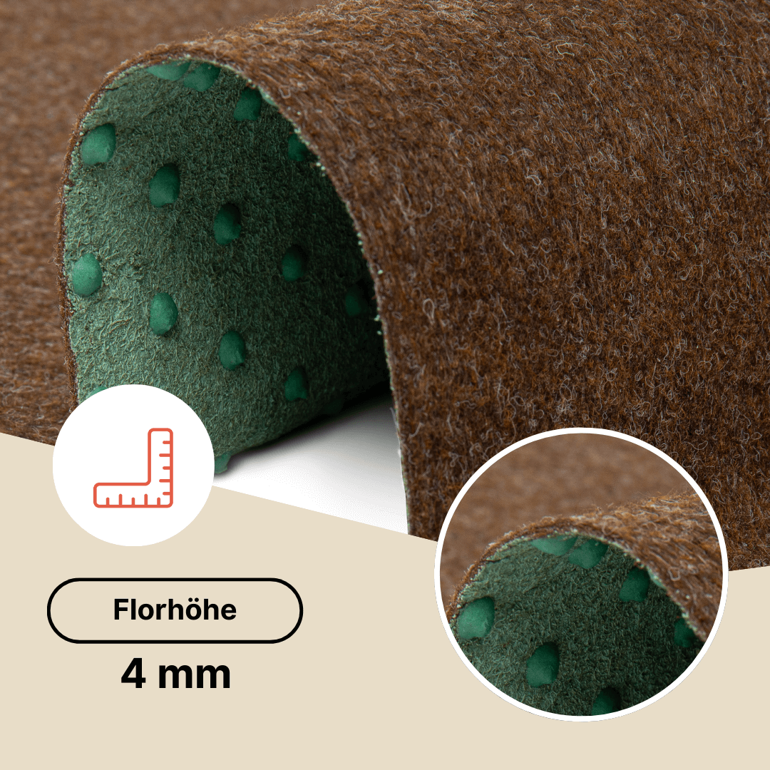 Kunstgras Pemba Braun 4 mm