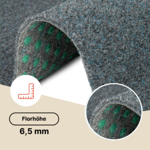 Kunstgras Garden Grau 7 mm