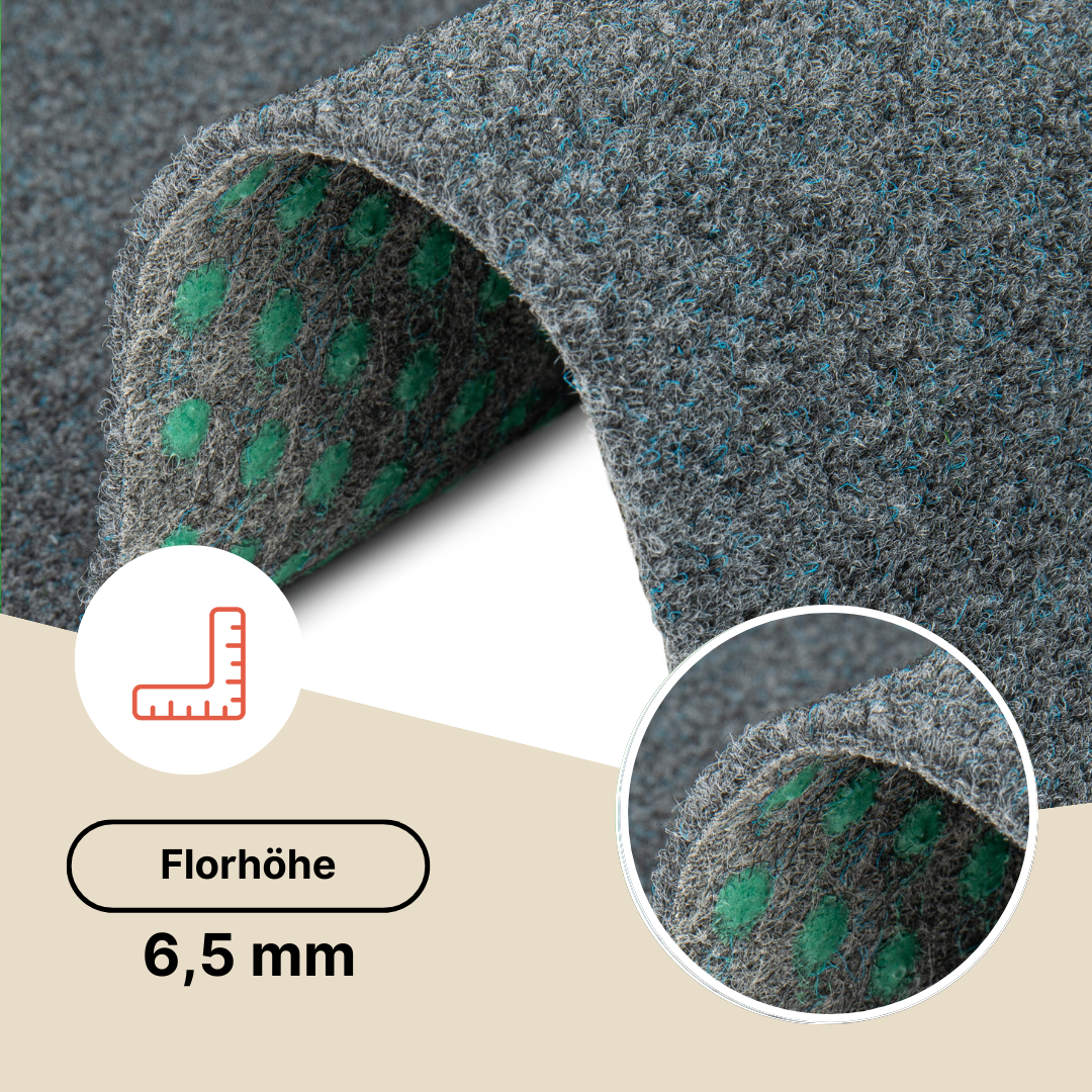 Kunstgras Garden Grau 7 mm