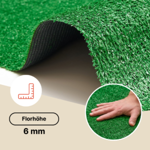 Kunstgras Taifo Grün 6 mm