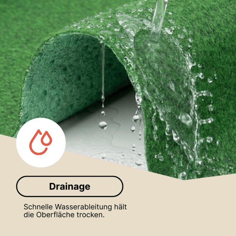 Kunstgras Pemba Grün 4 mm