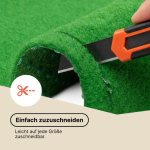 Kunstgras Garden Hellgrün 7 mm